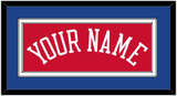 Philadelphia Name - Red Statement - Double Mat 2