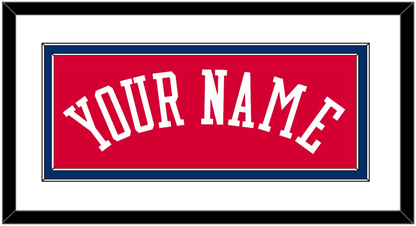 Philadelphia Name - Road Red (1978-1991) - Signature Tier 1