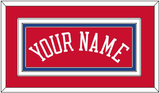 Philadelphia Name - Red Statement - Triple Mat 1