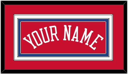Philadelphia Name - Red Statement - Premier Tier 1