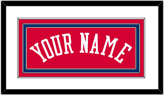 Philadelphia Name - Road Red (1978-1991) - Premier Tier 1