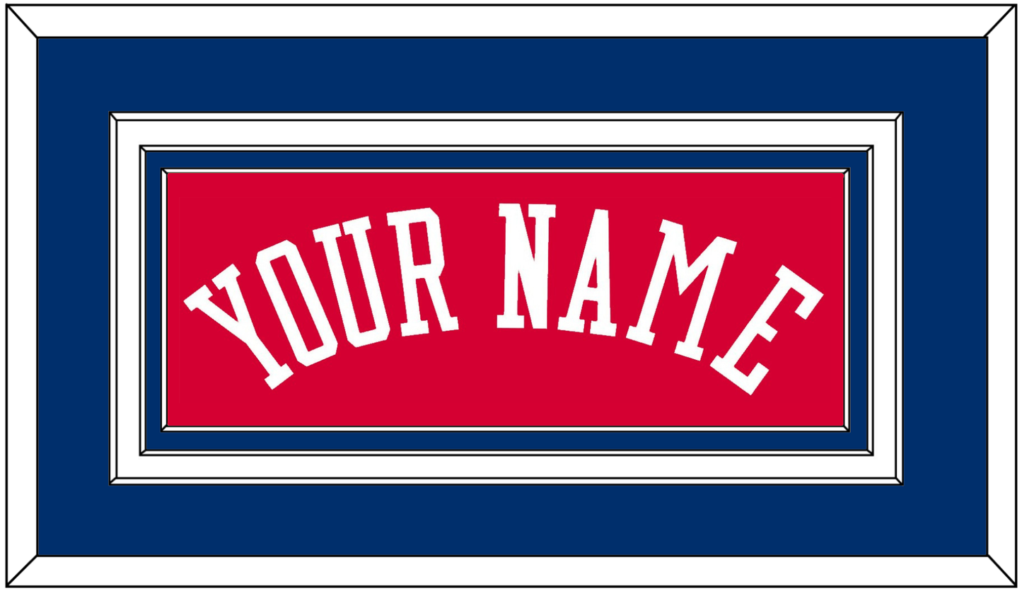 Philadelphia Name - Road Red (1978-1991) - Premier Tier 2
