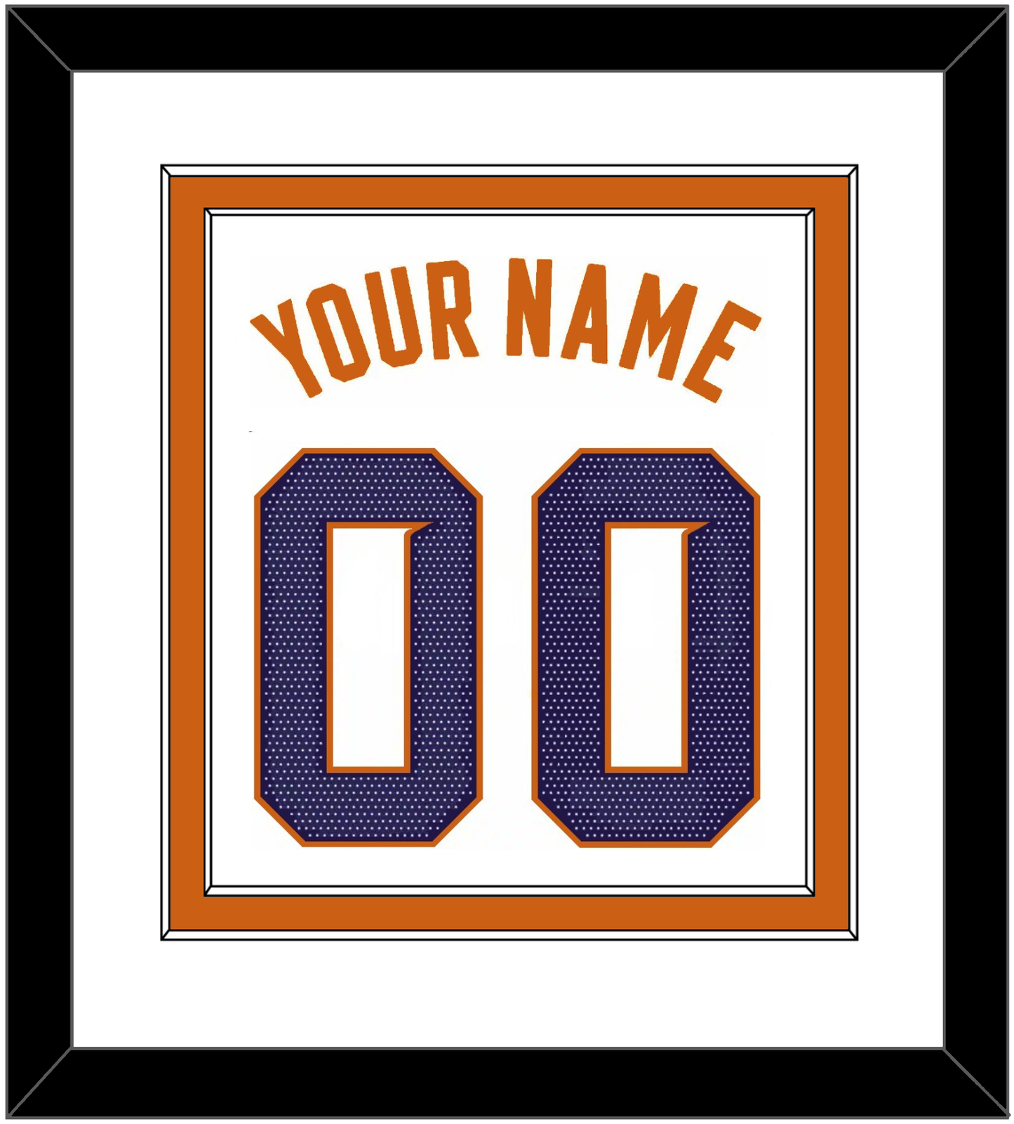 Phoenix Name & Number - White Association (2017-2023) - Signature Tier 2