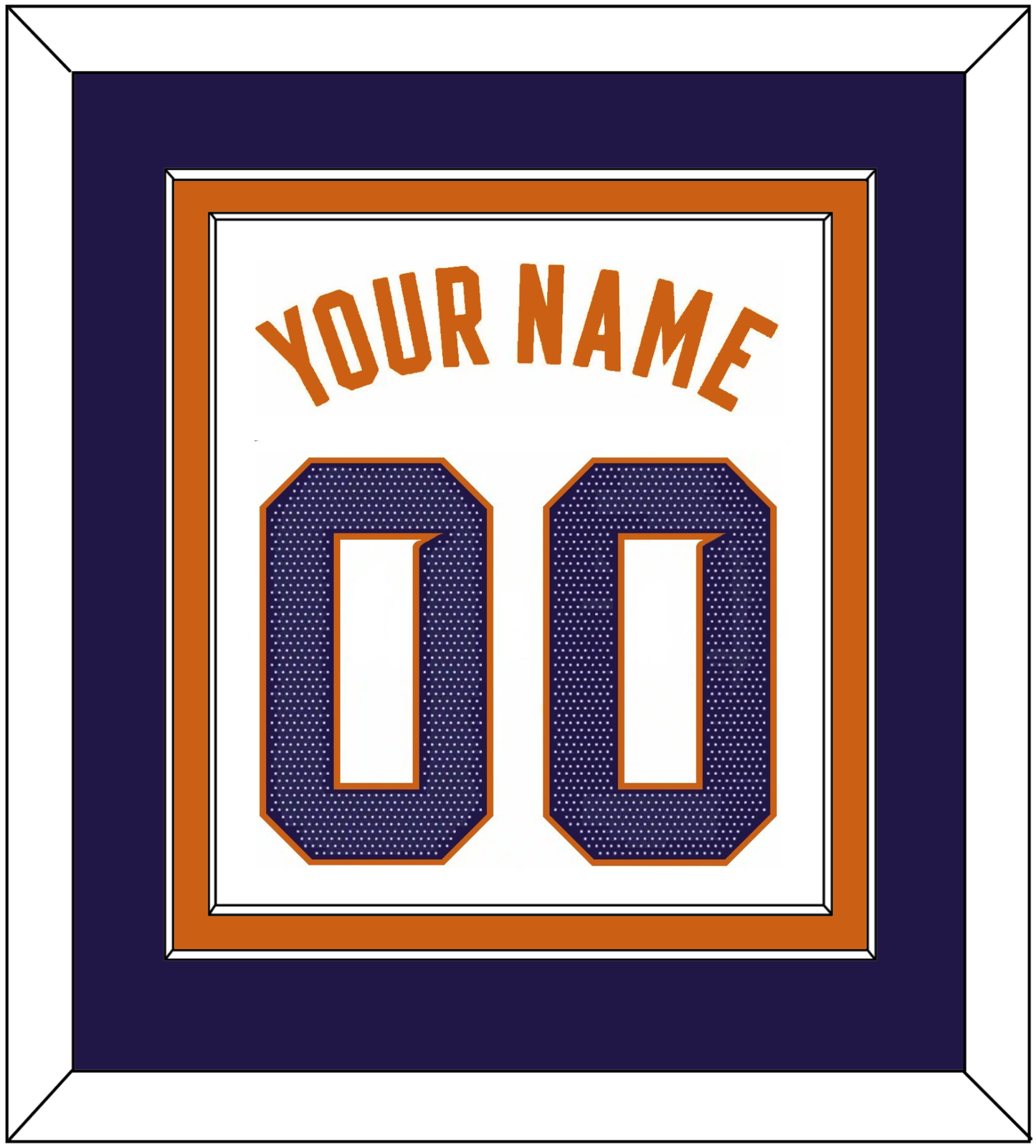 Phoenix Name & Number - White Association (2017-2023) - Signature Tier 3