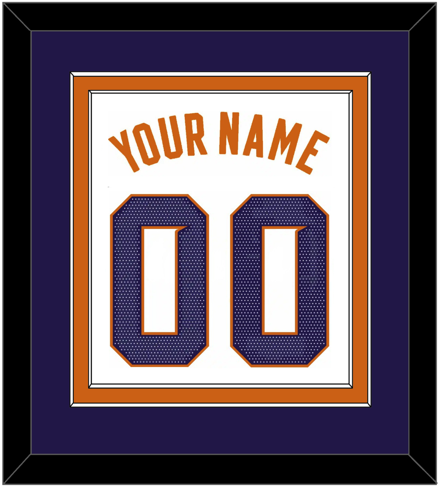 Phoenix Name & Number - White Association (2017-2023) - Signature Tier 3