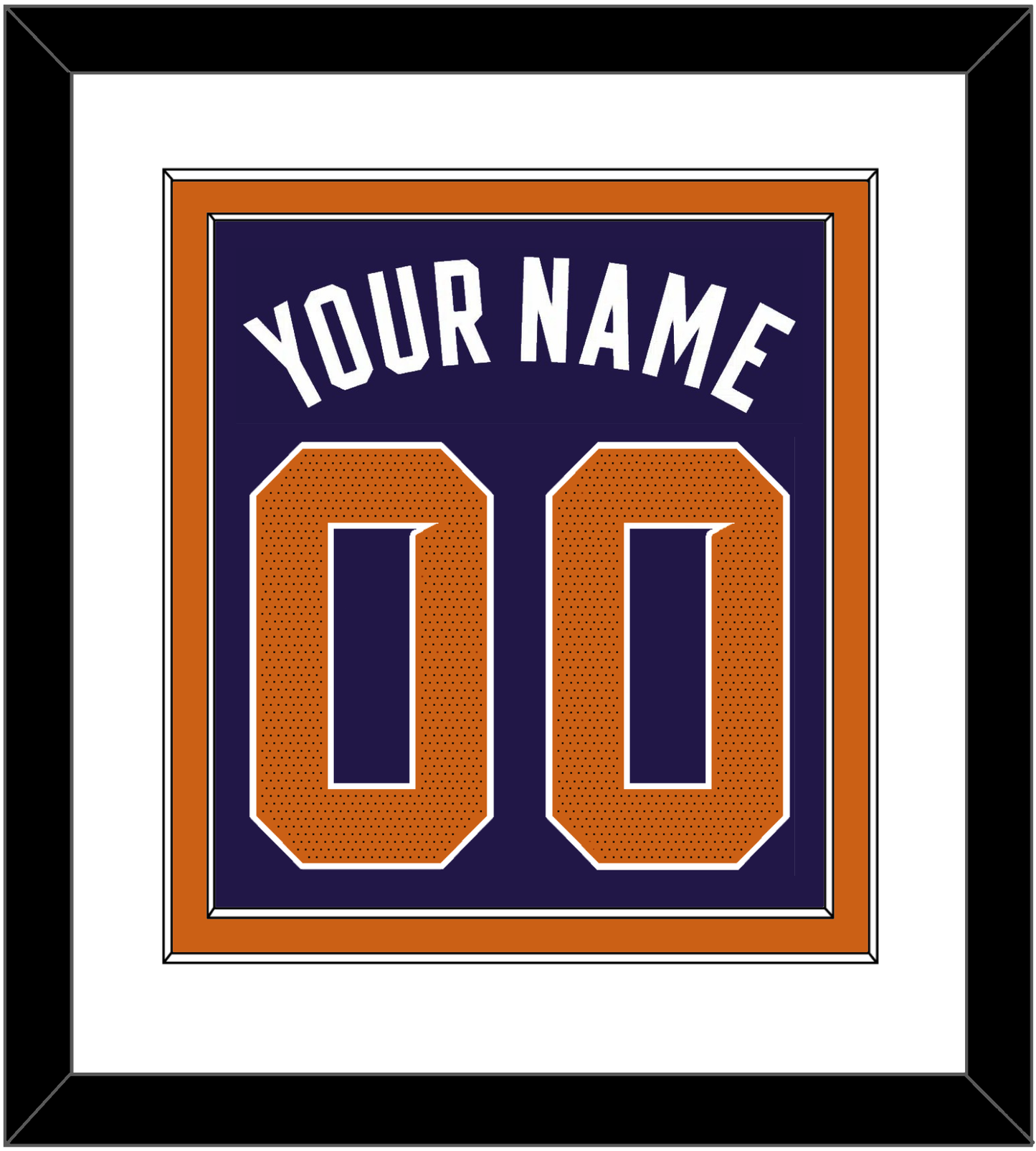 Phoenix Name & Number - Purple Icon (2017-2023) - Signature Tier 1