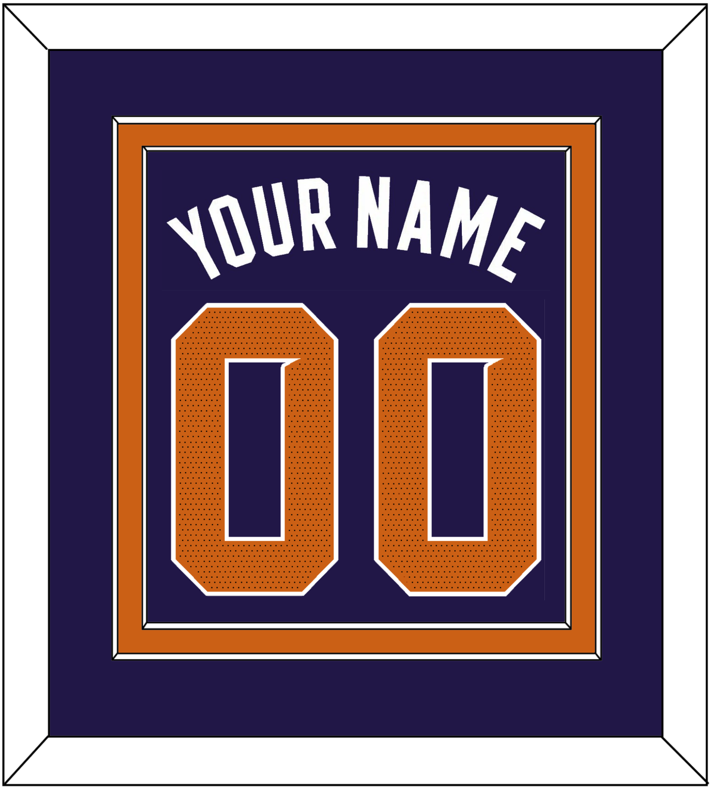 Phoenix Name & Number - Purple Icon (2017-2023) - Signature Tier 2