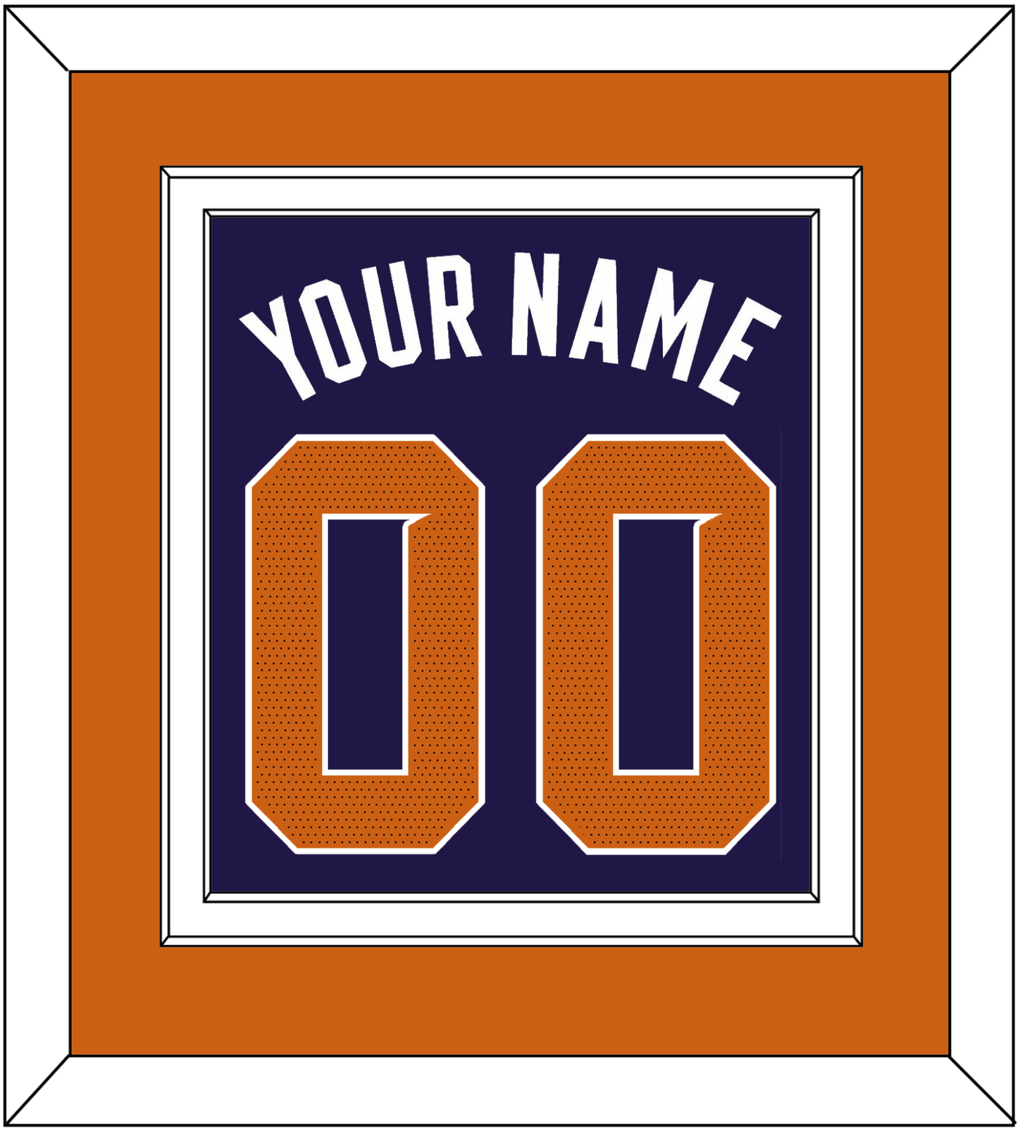 Phoenix Name & Number - Purple Icon (2017-2023) - Signature Tier 3