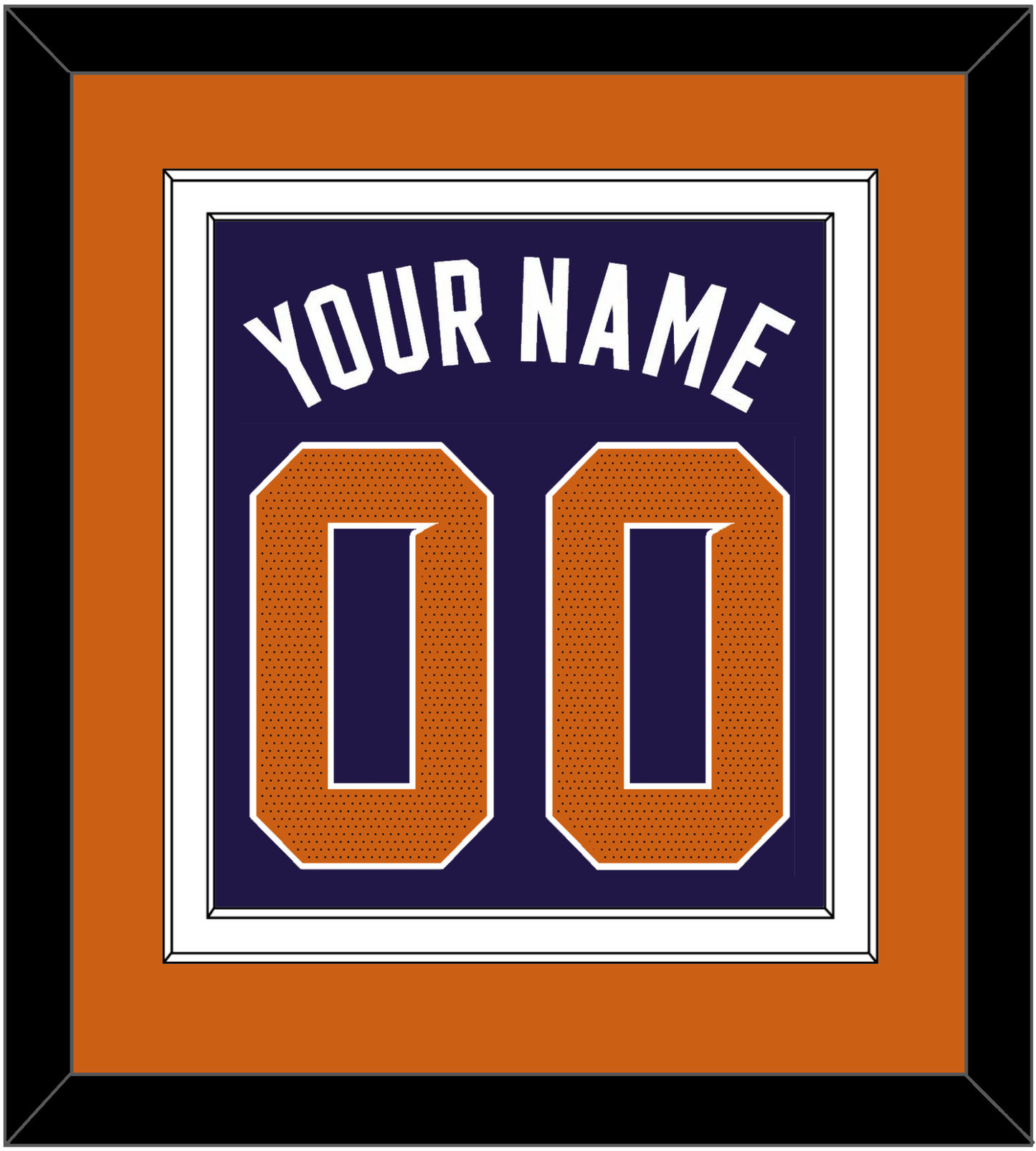 Phoenix Name & Number - Purple Icon (2017-2023) - Signature Tier 3