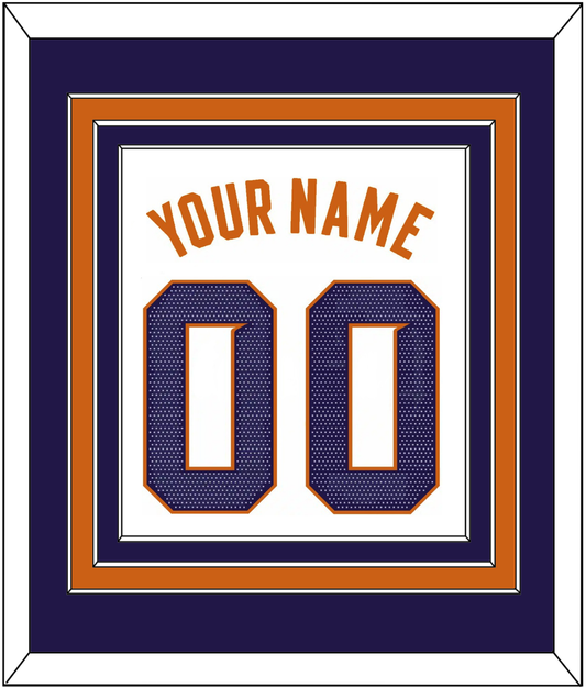 Phoenix Name & Number - White Association (2017-2023) - Premier Tier 2