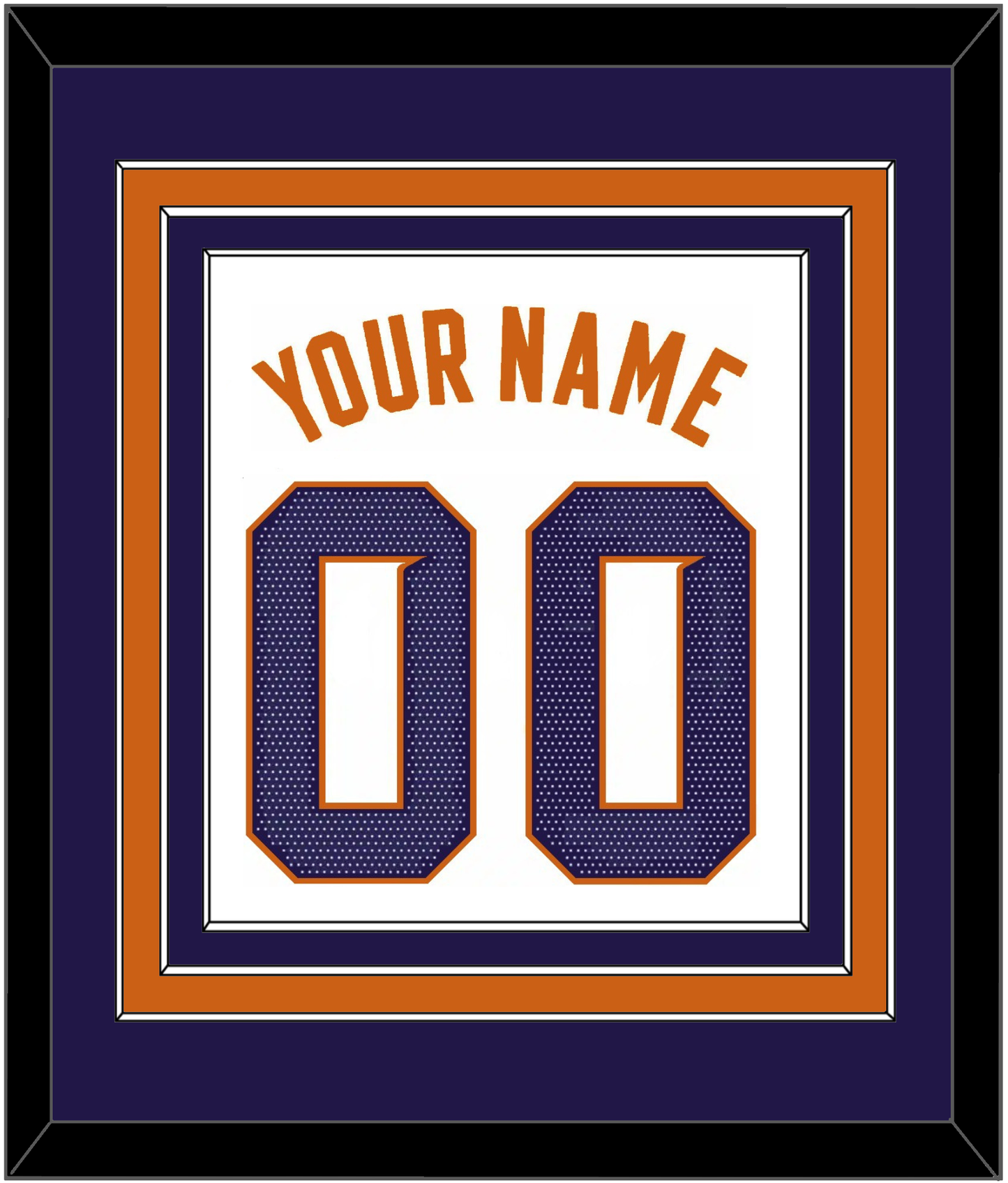 Phoenix Name & Number - White Association (2017-2023) - Premier Tier 2