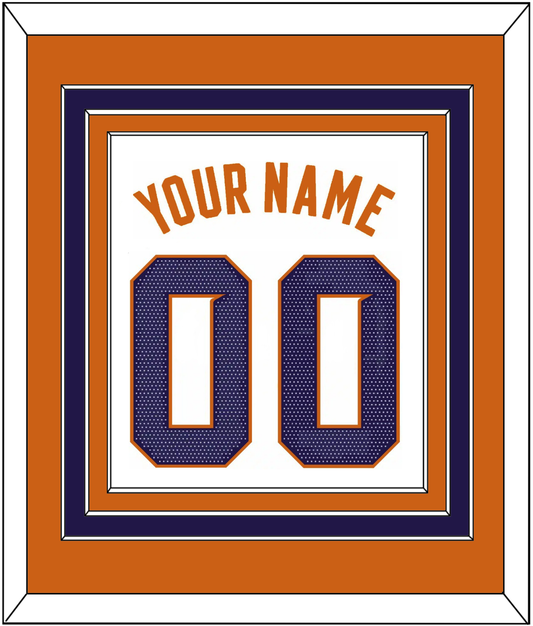 Phoenix Name & Number - White Association (2017-2023) - Premier Tier 3