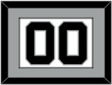 San Antonio Number - Home White (1989-2002) - Single Mat 1