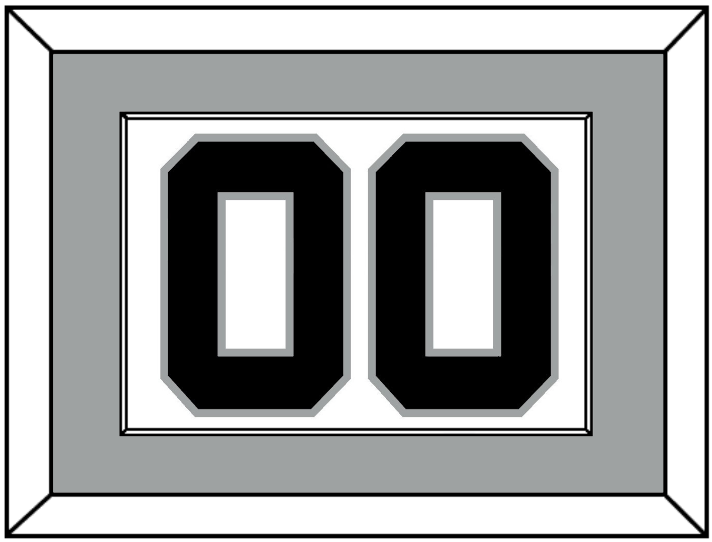 San Antonio Number - Home White (1989-2002) - Essential Tier 1