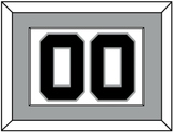 San Antonio Number - Home White (1989-2002) - Single Mat 1