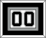 San Antonio Number - White Association - Double Mat 2