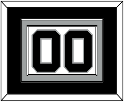 San Antonio Number - Home White (1989-2002) - Signature Tier 2