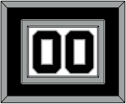 San Antonio Number - Home White (1989-2002) - Signature Tier 2