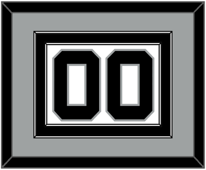 San Antonio Number - Home White (1989-2002) - Signature Tier 3