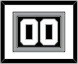 San Antonio Number - Road Black (1989-2002) - Double Mat 1