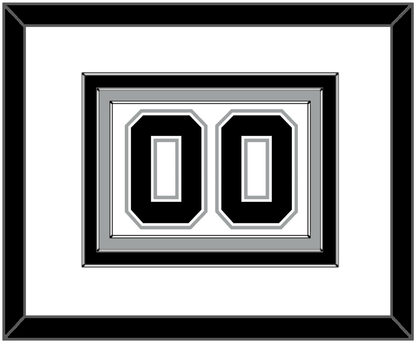 San Antonio Number - Home White (2002-2017) - Premier Tier 1