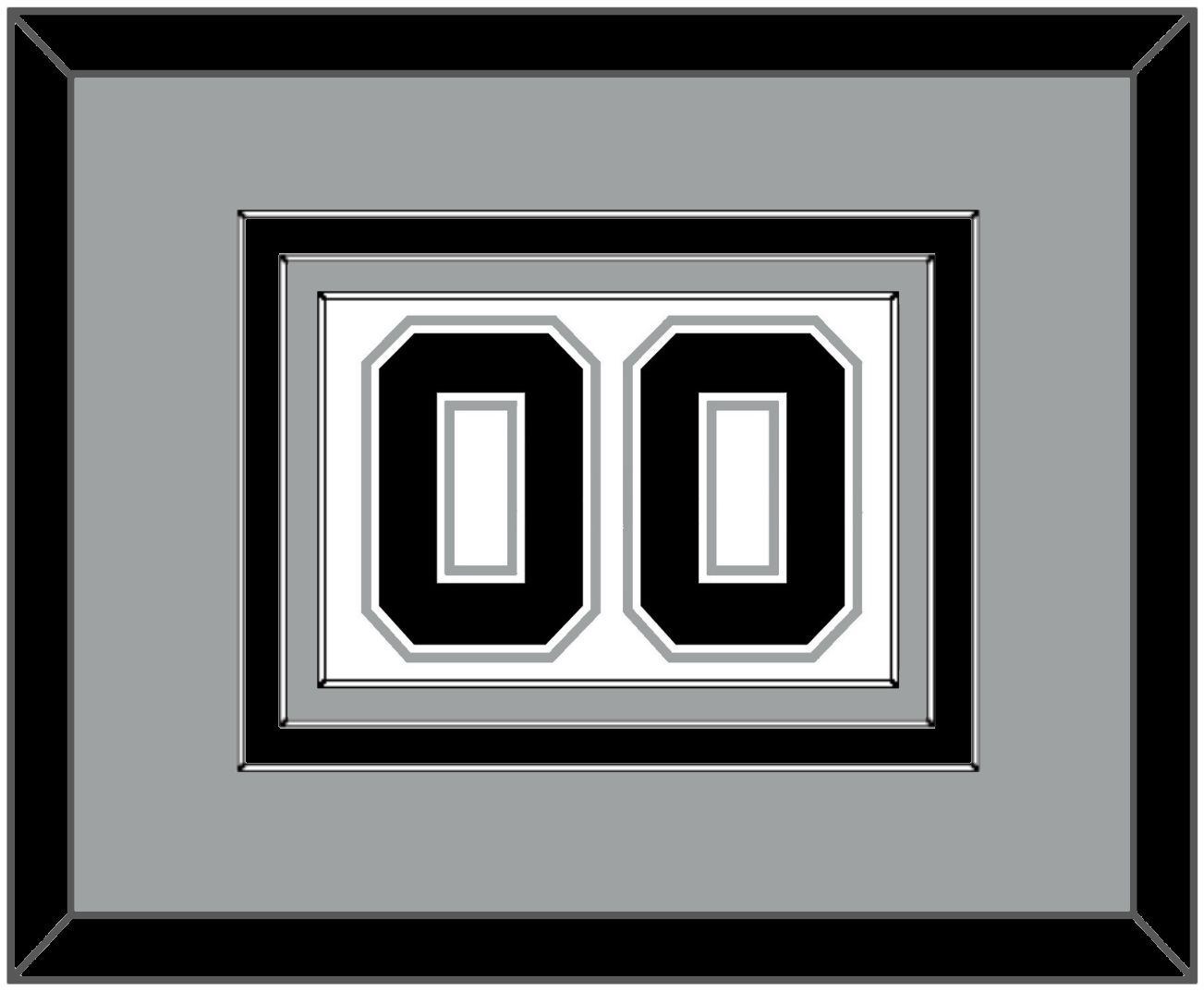 San Antonio Number - Home White (2002-2017) - Premier Tier 3