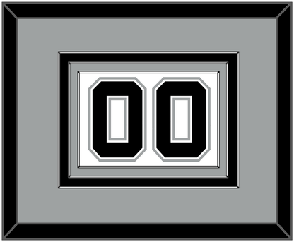 San Antonio Number - Home White (2002-2017) - Premier Tier 3