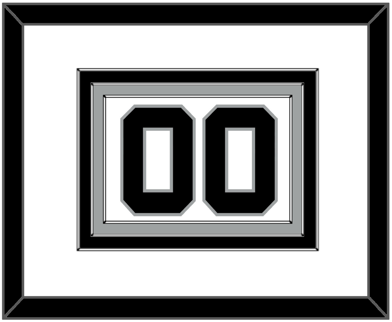San Antonio Number - Home White (1989-2002) - Premier Tier 1
