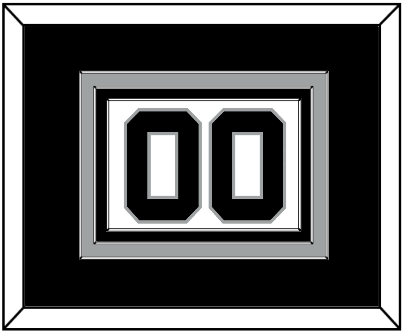 San Antonio Number - Home White (1989-2002) - Premier Tier 2