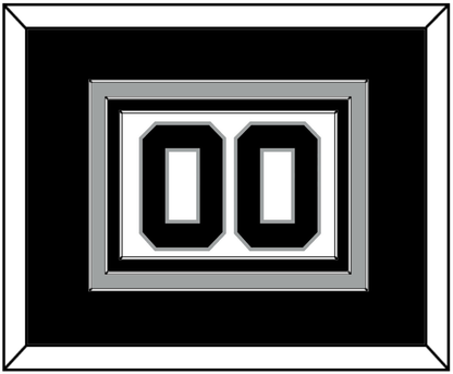 San Antonio Number - Home White (1989-2002) - Premier Tier 2