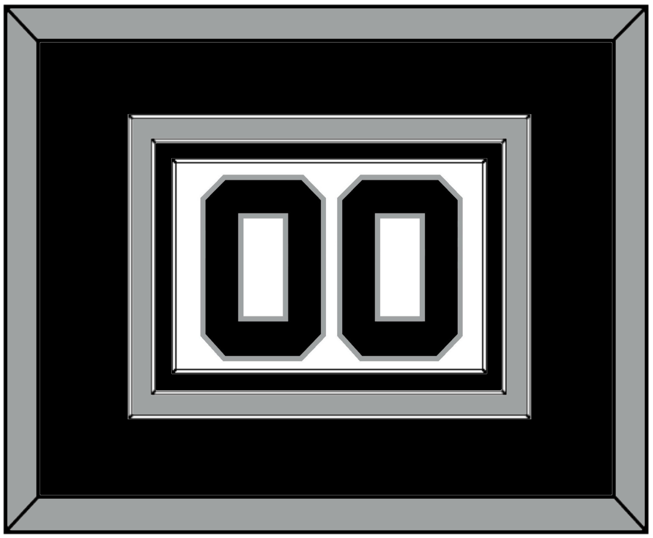 San Antonio Number - Home White (1989-2002) - Premier Tier 2