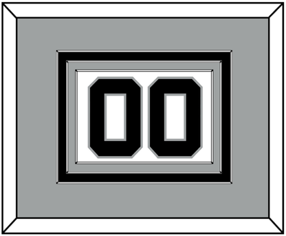 San Antonio Number - Home White (1989-2002) - Premier Tier 3