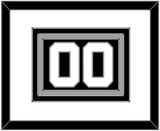 San Antonio Number - Road Black (1989-2002) - Triple Mat 1