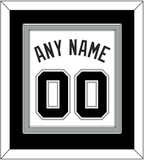 San Antonio Name & Number - Home White (2002-2017) - Double Mat 2