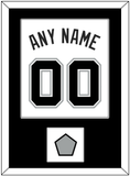 San Antonio Name & Numbers With Champions Trophy Patch - Home White (2002-2017) - Single Mat 1