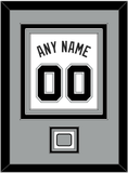 San Antonio Name & Numbers With Champions Patch - Home White (2002-2017) - Triple Mat 3