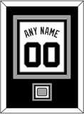 San Antonio Name & Numbers With Champions Trophy Patch - Home White (1989-2002) - Triple Mat 2