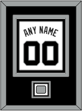 San Antonio Name & Numbers With Champions Patch - Home White (1989-2002) - Triple Mat 2