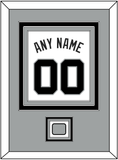 San Antonio Name & Numbers With Champions Patch - Home White (1989-2002) - Triple Mat 3