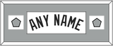 San Antonio Name With 2 Champions Banner Patches - Home White (2002-2017) - Single Mat 4