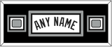 San Antonio Name With 2 Champions Banner Patches - Home White (2002-2017) - Triple Mat 4