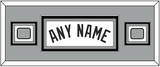 San Antonio Name With 2 Champions Trophy Patches - Home White (1989-2002) - Triple Mat 6