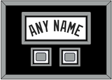 San Antonio Name With 2 Champions Trophy Patches - Home White (2002-2017) - Triple Mat 3