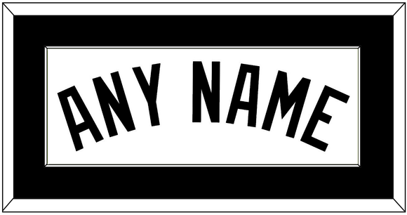 San Antonio Name - White Association - Single Mat 2