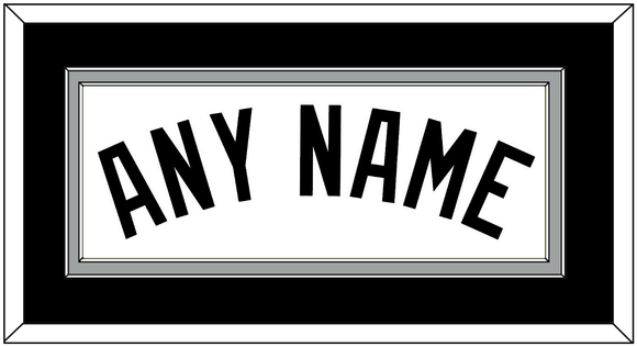 San Antonio Name - White Association - Double Mat 2