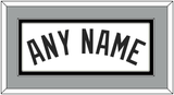 San Antonio Name - Home White (1989-2002) - Double Mat 3