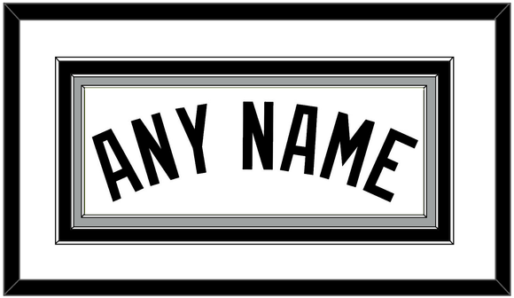 San Antonio Name - White Association - Triple Mat 1