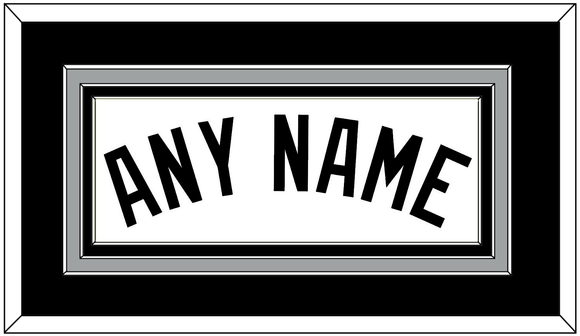 San Antonio Name - White Association - Triple Mat 2