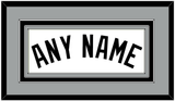 San Antonio Name - Home White (1989-2002) - Triple Mat 3