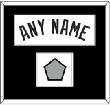 San Antonio Name & Champions Banner Patch - Home White (2002-2017) - Single Mat 1